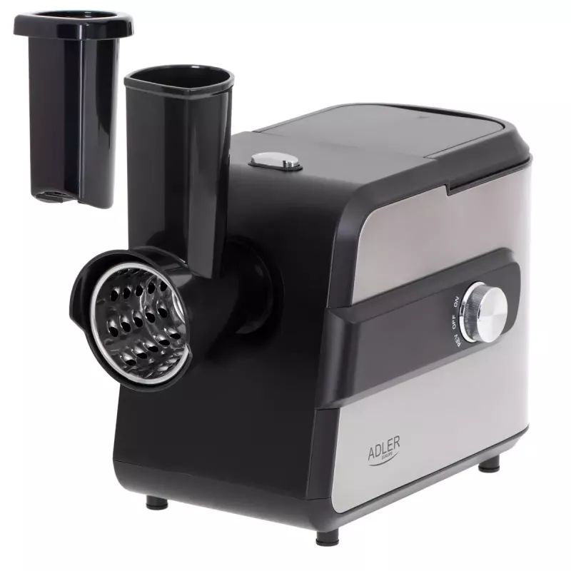 Picadora de carne Adler AD 4813 2000 W Negro Plata