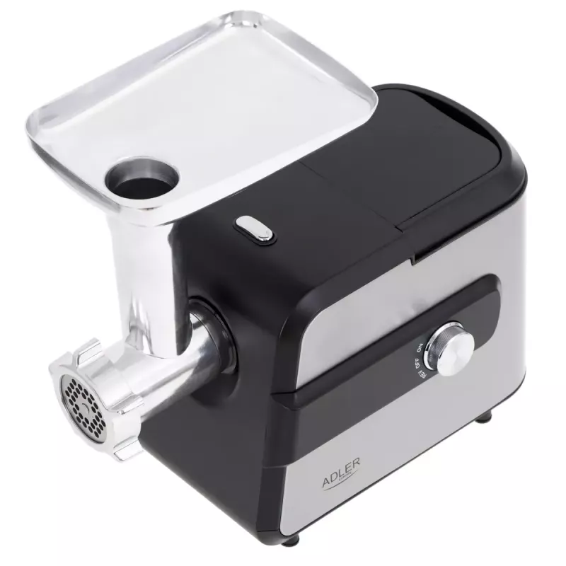 Picadora de carne Adler AD 4813 2000 W Negro Plata