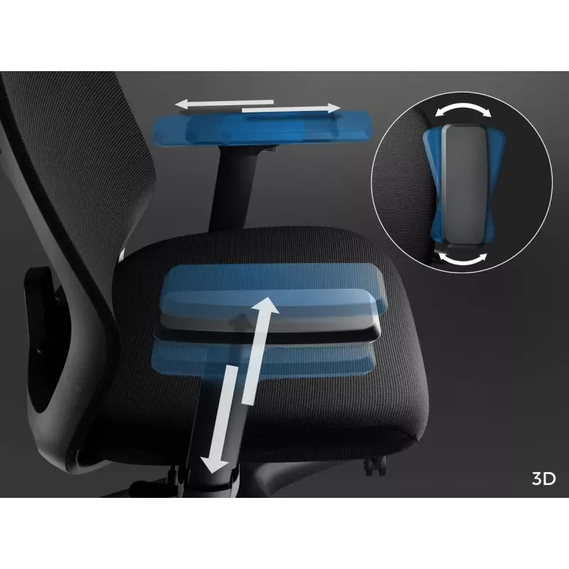 Silla gaming para PC GENESIS Astat 200 Mesh Asiento Negro 120 kg