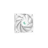 Disipador de aire DeepCool AK400 WH — 4×6 mm heatpipes de cobre, ventilador FDB de 120 mm, 1850 rpm, 66,47 CFM, compatible con LGA 1700 y zócalos Intel/AMD habituales, blanco
