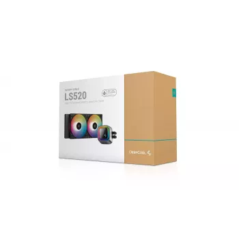 Refrigeración líquida todo en uno DeepCool LS520 12 cm Negro 500-2250 rpm