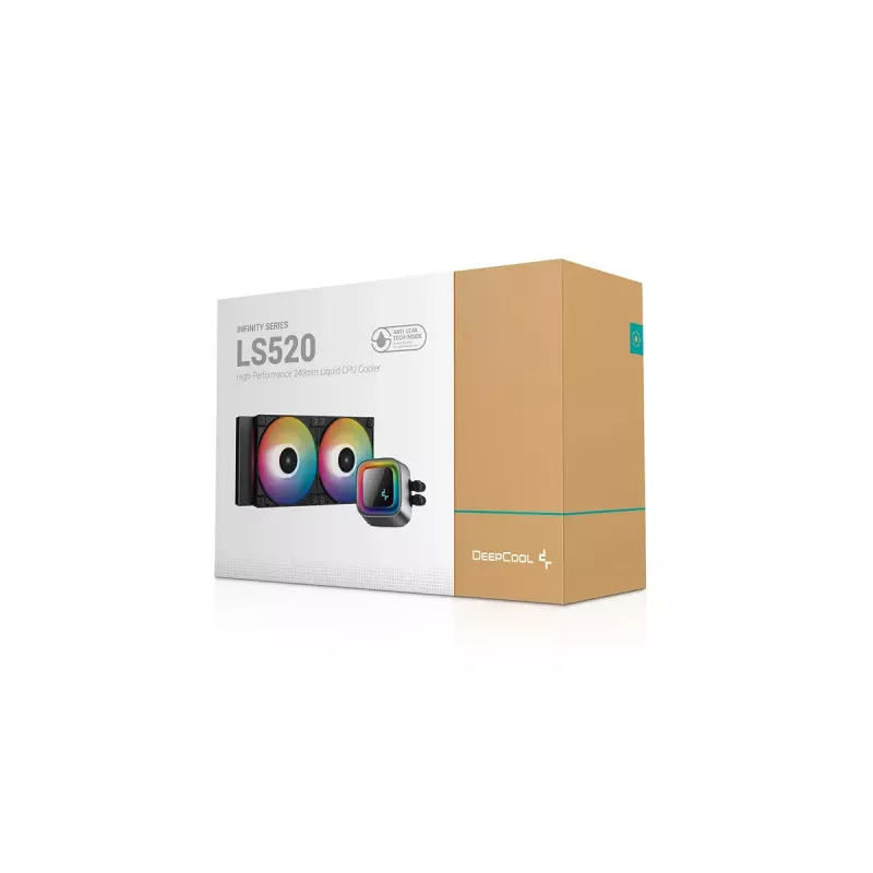 Refrigeración líquida todo en uno DeepCool LS520 12 cm Negro 500-2250 rpm