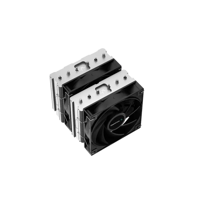 Disipador de aire DeepCool AG620 — 6 heatpipes, ventilador de 120 mm, TDP 260 W, altura 157 mm, rodamiento hidráulico