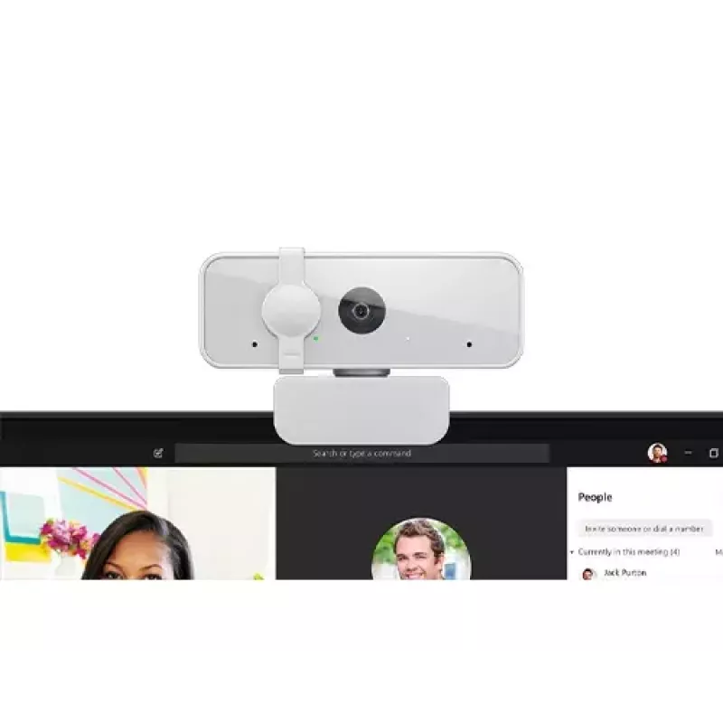 Lenovo GXC1E71383 Webcam 2,8 MP 1920 x 1080 píxeles USB Blanca