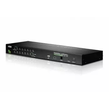 Conmutador KVM ATEN USB - PS/2 VGA de 16 puertos con puerto para periféricos USB