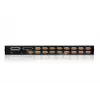 Conmutador KVM ATEN USB - PS/2 VGA de 16 puertos con puerto para periféricos USB