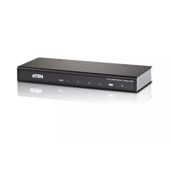 Divisor de audio/vídeo HDMI ATEN de 4 puertos 4Kx2K, HDMI, 4x HDMI, 4096 x 2160 píxeles, Negro, 4K Ultra HD, 15 m