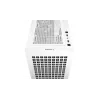 DeepCool CH370 WH R-CH370-WHNAM1-G-1 caja de PC Micro ATX Mini Tower, ventana lateral, compatibilidad con radiador de 360 mm, bahías 2x 3,5 pulgadas + 3x 2,5 pulgadas, blanca