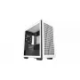 DeepCool CH370 WH R-CH370-WHNAM1-G-1 caja de PC Micro ATX Mini Tower, ventana lateral, compatibilidad con radiador de 360 mm, bahías 2x 3,5 pulgadas + 3x 2,5 pulgadas, blanca