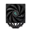 Disipador de aire DeepCool AK620 ZERO DARK 12 cm Negro, 6 heatpipes, 2 ventiladores PWM de 120 mm, TDP 260 W, altura 160 mm