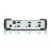 ATEN Switch KVMP™ de 2 puertos USB 3.1 Gen 1 DisplayPort 1.1 con altavoz (cable KVM incluido)