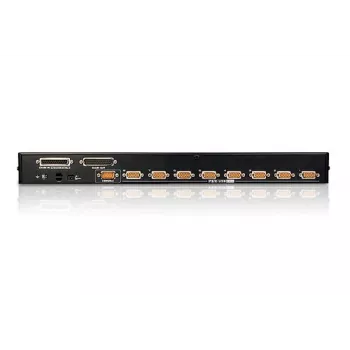 ATEN Switch KVM de 8 puertos USB - PS/2 VGA con puerto para periféricos USB