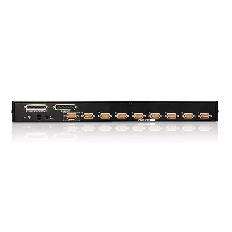 ATEN Switch KVM de 8 puertos USB - PS/2 VGA con puerto para periféricos USB