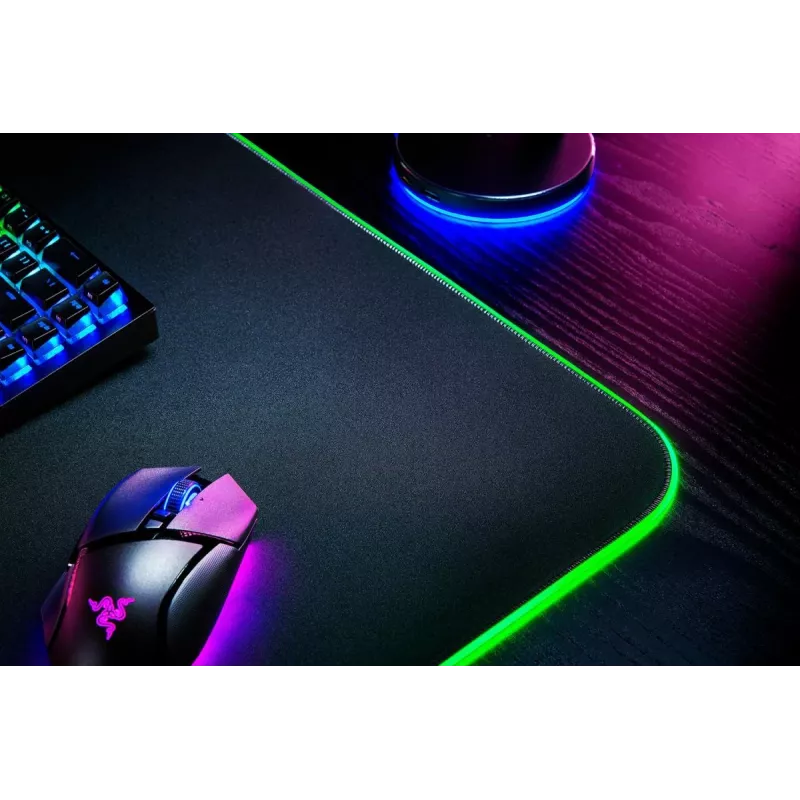 RAZER Goliathus Chroma 3XL - alfombrilla de ratón gaming blanda con Chroma RGB - negra