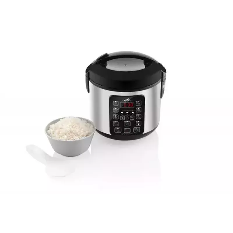 Olla arrocera ETA Granellino 1,5 L, 500 W, negra, control por botones