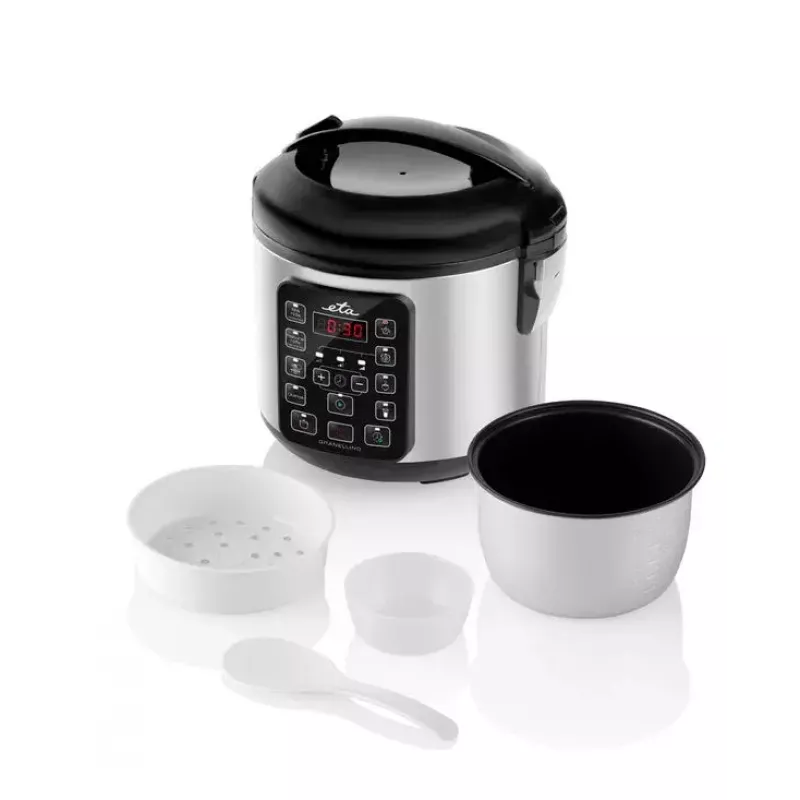 Olla arrocera ETA Granellino 1,5 L, 500 W, negra, control por botones