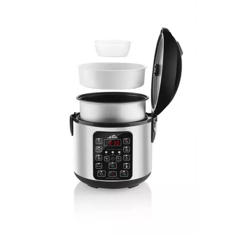 Olla arrocera ETA Granellino 1,5 L, 500 W, negra, control por botones