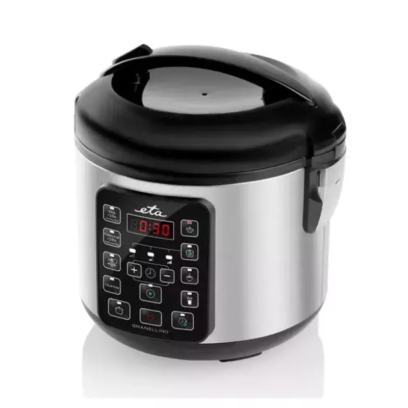 Olla arrocera ETA Granellino 1,5 L, 500 W, negra, control por botones