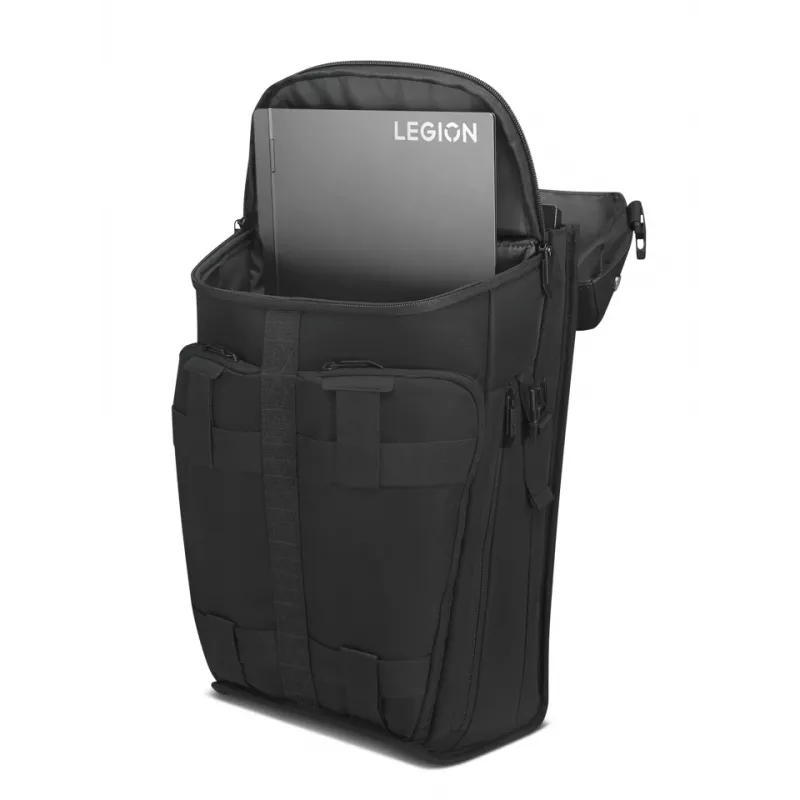 Mochila de viaje Lenovo Legion Active GX41C86982 — Poliéster, negro, compatible con hasta 17