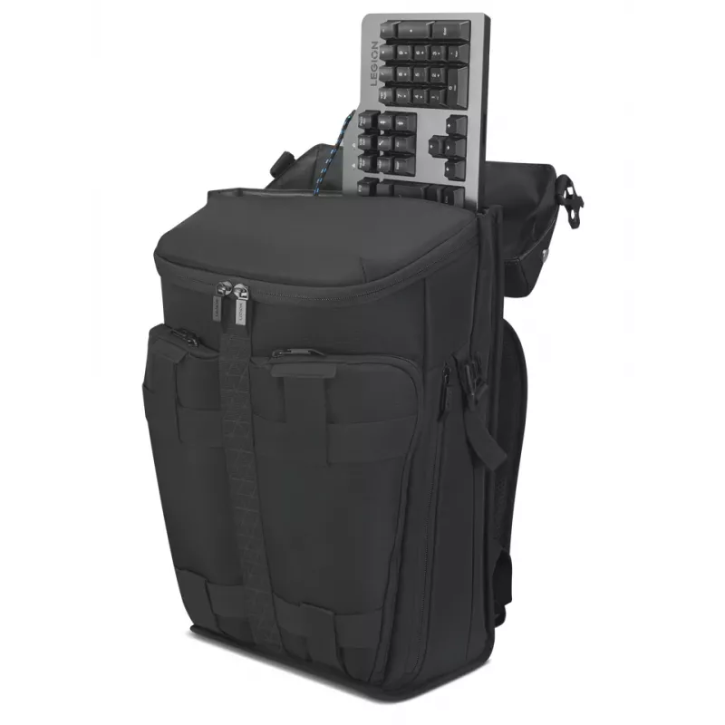 Mochila de viaje Lenovo Legion Active GX41C86982 — Poliéster, negro, compatible con hasta 17