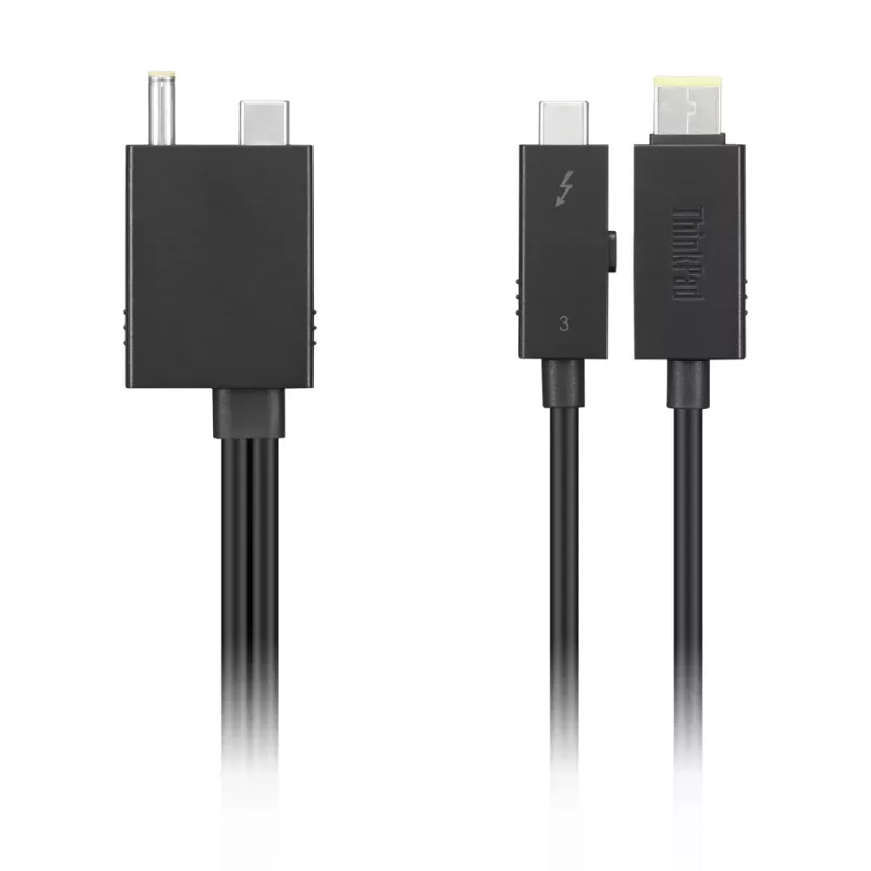 Lenovo 4X91K16970 Cable Thunderbolt 0,7 m 40 Gbit/s Negro