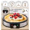 Máquina de crepes Adler AD 3058 1600 W Negro Acero inoxidable