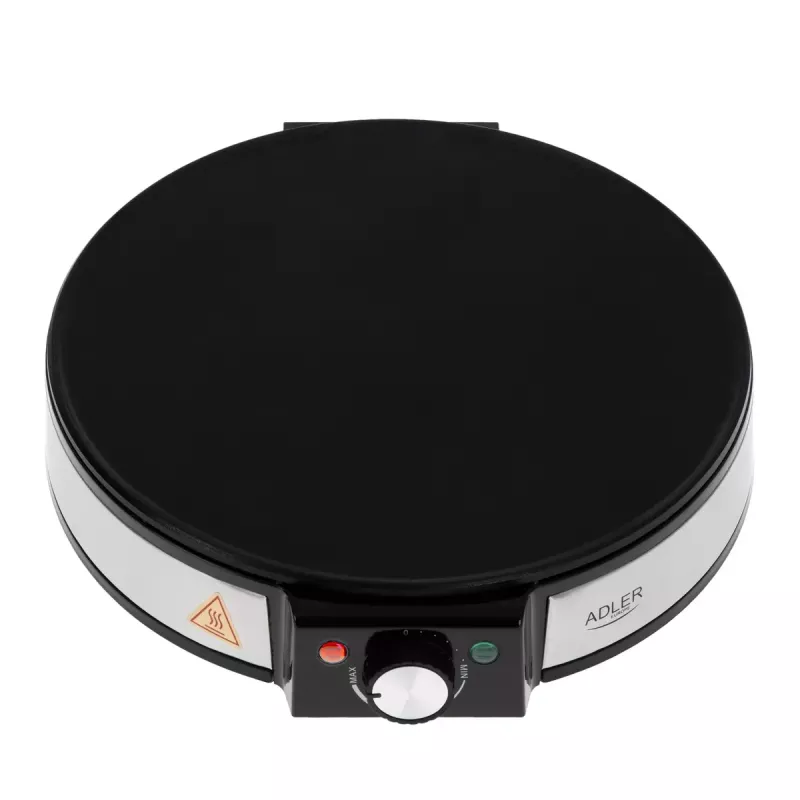 Máquina de crepes Adler AD 3058 1600 W Negro Acero inoxidable