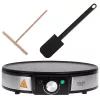 Máquina de crepes Adler AD 3058 1600 W Negro Acero inoxidable