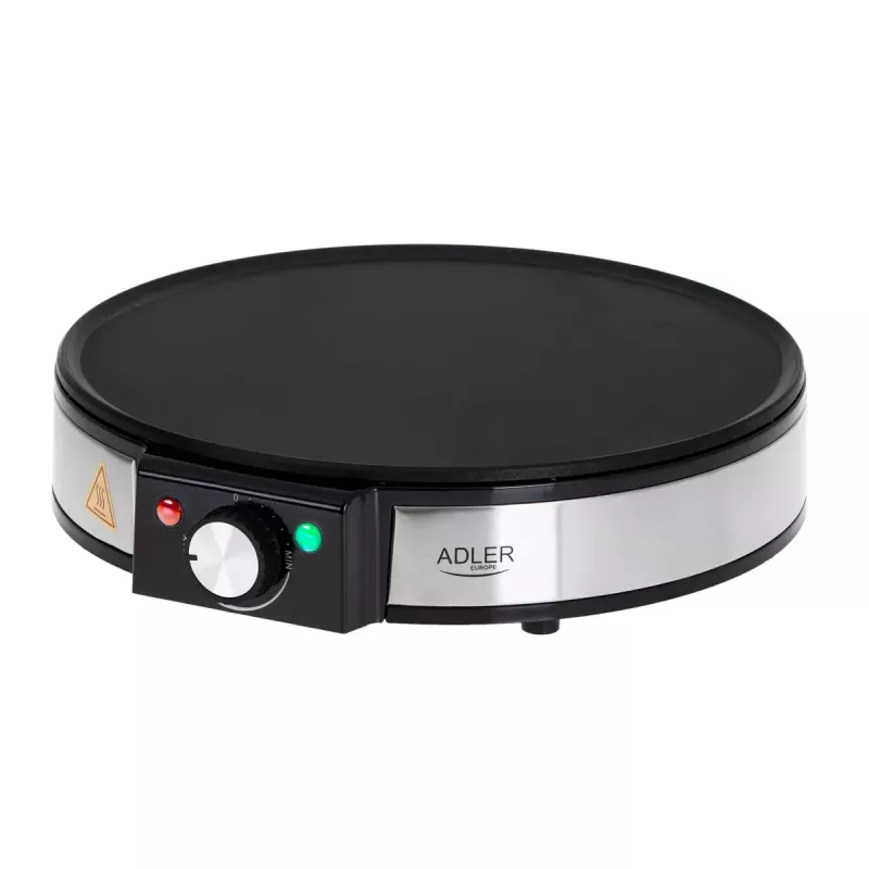 Máquina de crepes Adler AD 3058 1600 W Negro Acero inoxidable