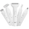 Set de recortadora con batería Camry CR 2935 5 en 1 – kit multigrooming recargable para recorte de barba, cara, orejas y nariz