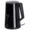 Hervidor eléctrico Adler AD 1345b — capacidad de 1,7 l, 2200 W, acero inoxidable, negro