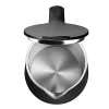 Hervidor eléctrico Adler AD 1345b — capacidad de 1,7 l, 2200 W, acero inoxidable, negro