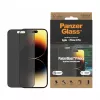 PanzerGlass ® Protector de pantalla con privacidad iPhone 14 Pro | Ultra-Wide Fit con EasyAligner