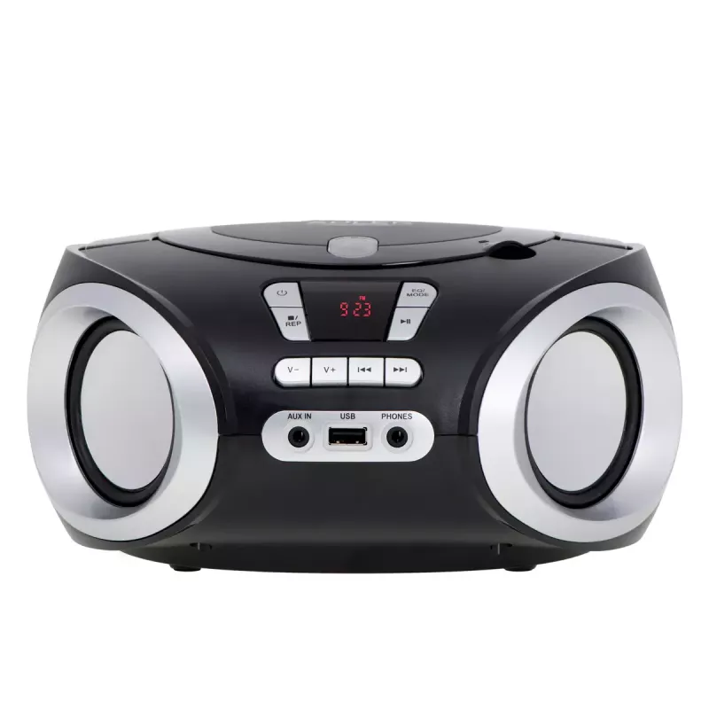 Reproductor de CD portátil Adler AD 1181 Negro Plata