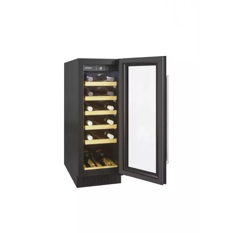 Vinoteca empotrable Candy DiVino CCVB 30/1 Negra 20 botellas