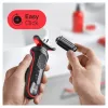 Braun Series 5 50-R1000s Afeitadora de láminas Negra, Roja