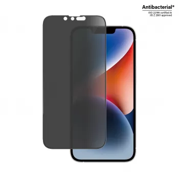 Protector de pantalla de privacidad PanzerGlass Apple iPhone 14 13 13 Pro resistente a arañazos y golpes