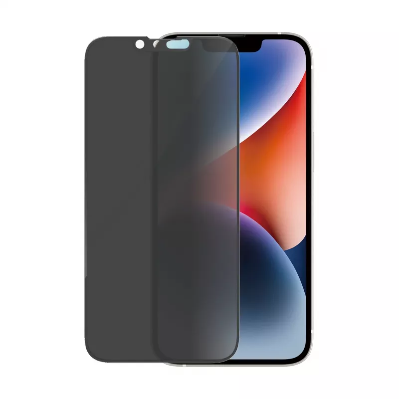 Protector de pantalla de privacidad PanzerGlass Apple iPhone 14 13 13 Pro resistente a arañazos y golpes