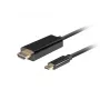Cable LANBERG USB-C(m) - HDMI(m) 1 m 4K 60Hz negro
