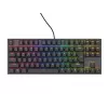 Teclado GENESIS Thor 303 TKL Gaming USB QWERTY negro RGB LED