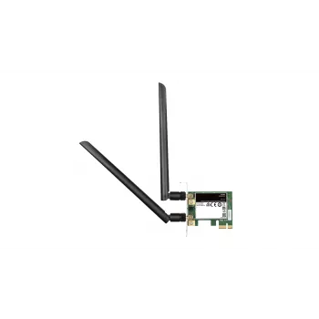Adaptador D-Link Wireless AC1200 DualBand PCIe, interno, cableado, PCI Express, WLAN, Wi-Fi 4 (802.11n), 867 Mbit/s