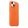 Funda de piel APPLE con MagSafe iPhone 14 naranja
