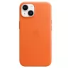 Funda de piel APPLE con MagSafe iPhone 14 naranja