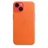 Funda de piel APPLE con MagSafe iPhone 14 naranja