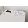 Lavadora de carga superior INDESIT BTW S60400 EU/N — 6 kg, 1000 rpm, clase energética C, blanca
