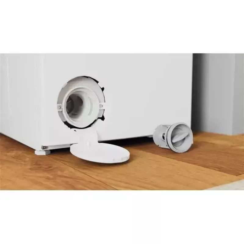 Lavadora de carga superior INDESIT BTW S60400 EU/N — 6 kg, 1000 rpm, clase energética C, blanca