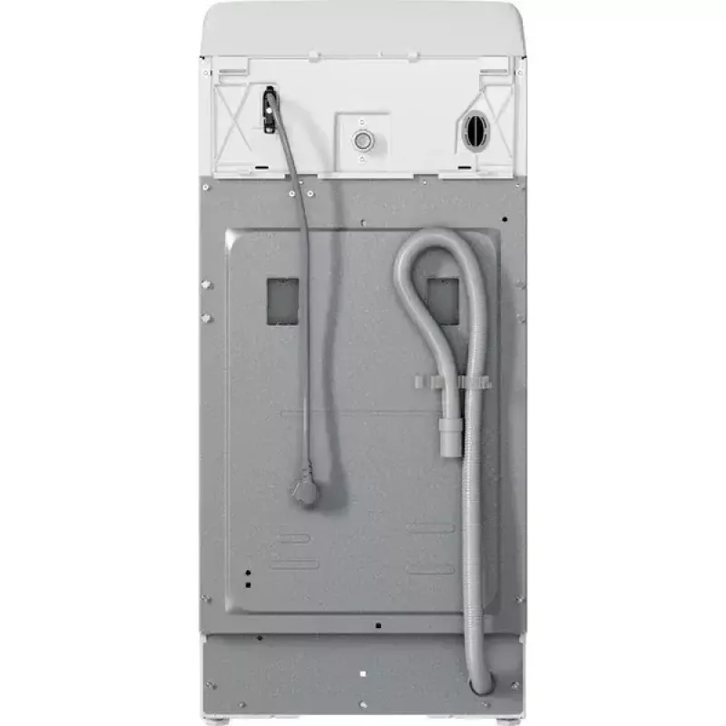 Lavadora de carga superior INDESIT BTW S60400 EU/N — 6 kg, 1000 rpm, clase energética C, blanca