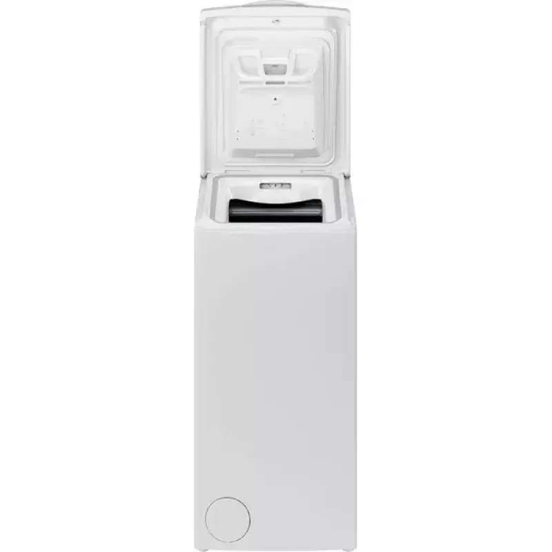 Lavadora de carga superior INDESIT BTW S60400 EU/N — 6 kg, 1000 rpm, clase energética C, blanca