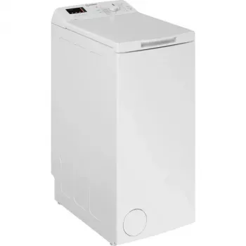 Lavadora de carga superior INDESIT BTW S60400 EU/N — 6 kg, 1000 rpm, clase energética C, blanca