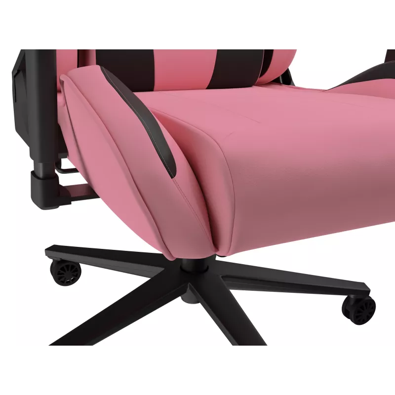 Silla gaming para PC GENESIS Nitro 720 con relleno de aire negra rosa 150 kg